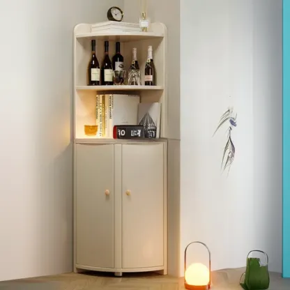  Trendy Nook Utility Wood Cabinet with Versatile Storage Image - 7