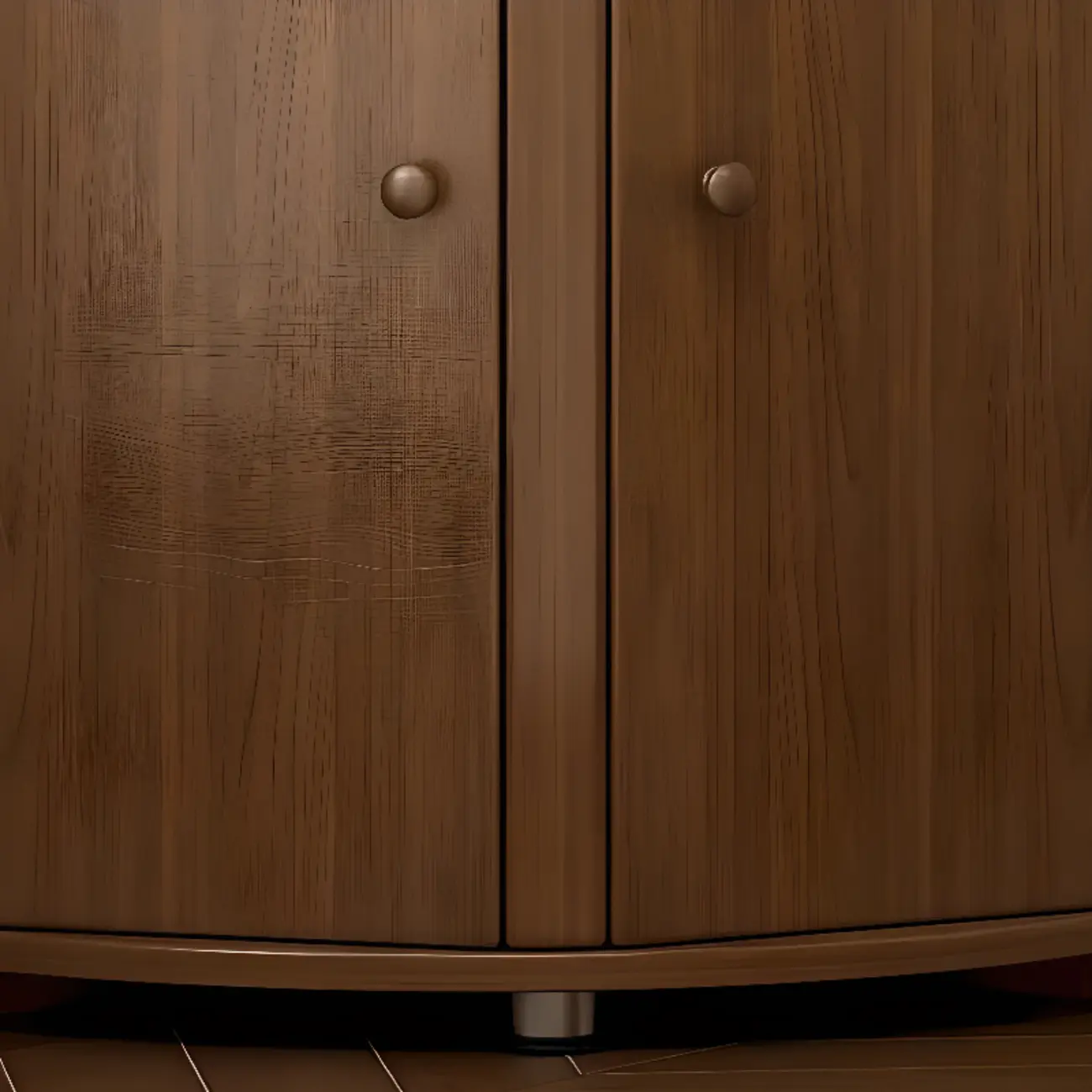  Trendy Nook Utility Wood Cabinet with Versatile Storage Image - 8 | homeyfad