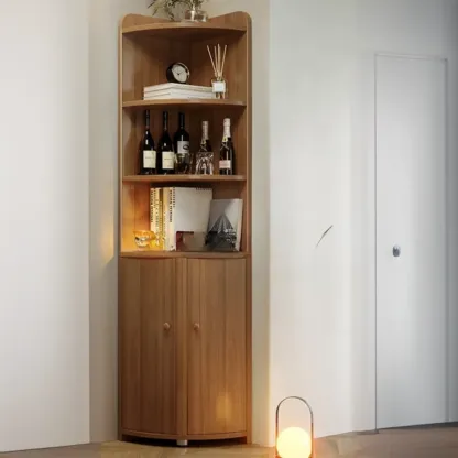  Trendy Nook Utility Wood Cabinet with Versatile Storage Image - 9