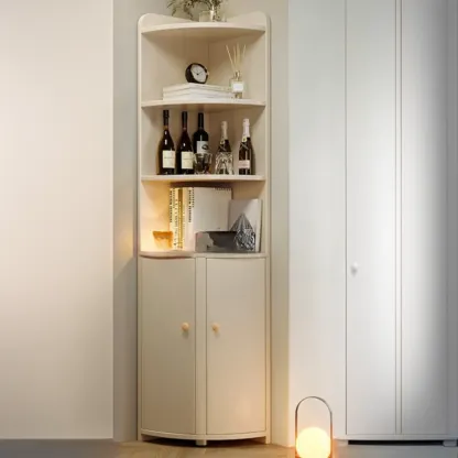  Trendy Nook Utility Wood Cabinet with Versatile Storage Image - 11