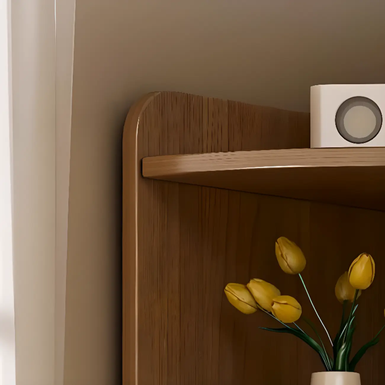  Trendy Nook Utility Wood Cabinet with Versatile Storage Image - 12 | homeyfad