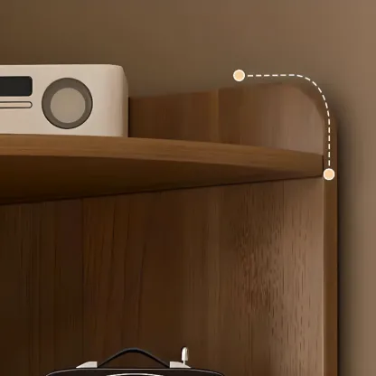  Trendy Nook Utility Wood Cabinet with Versatile Storage Image - 13