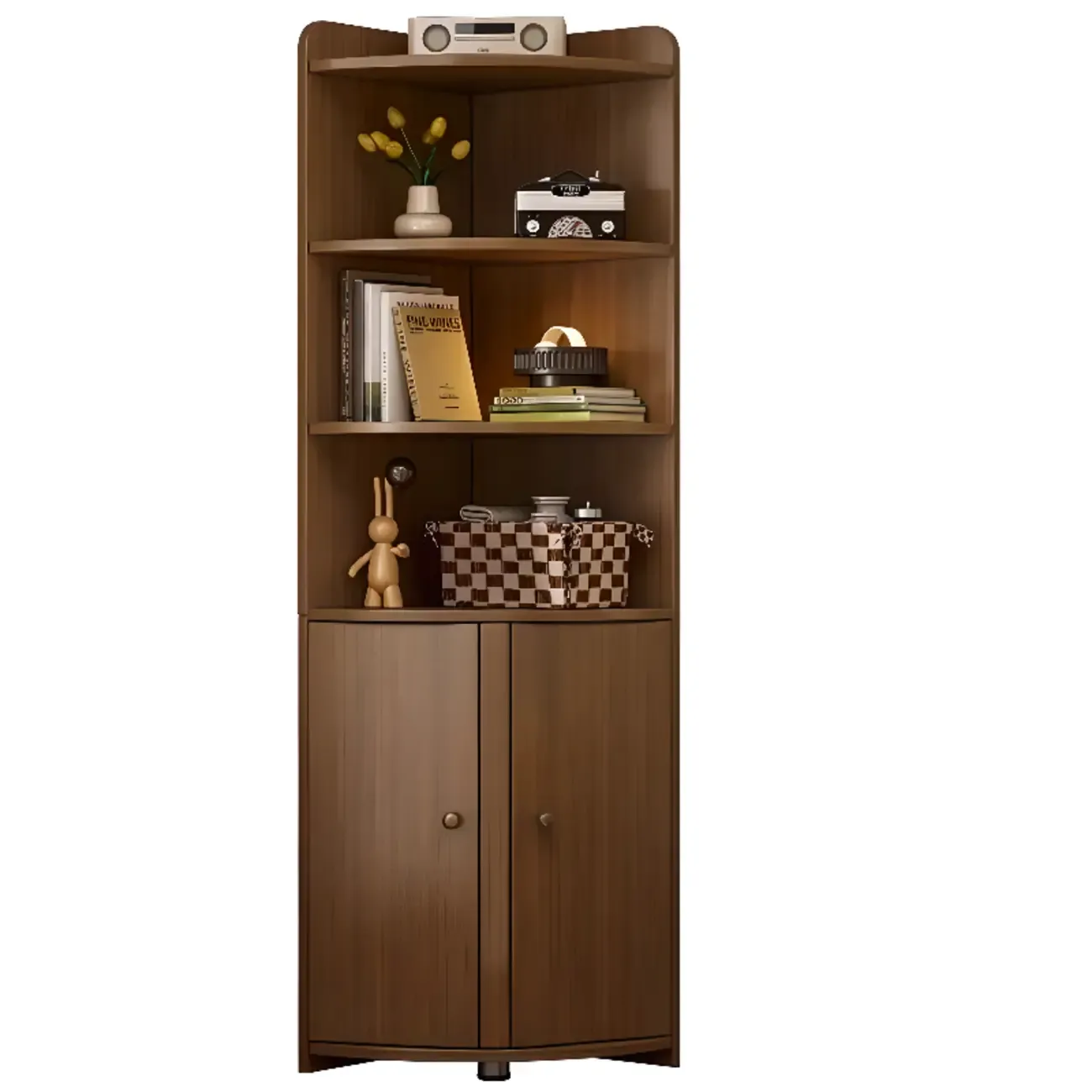  Trendy Nook Utility Wood Cabinet with Versatile Storage Image - 15