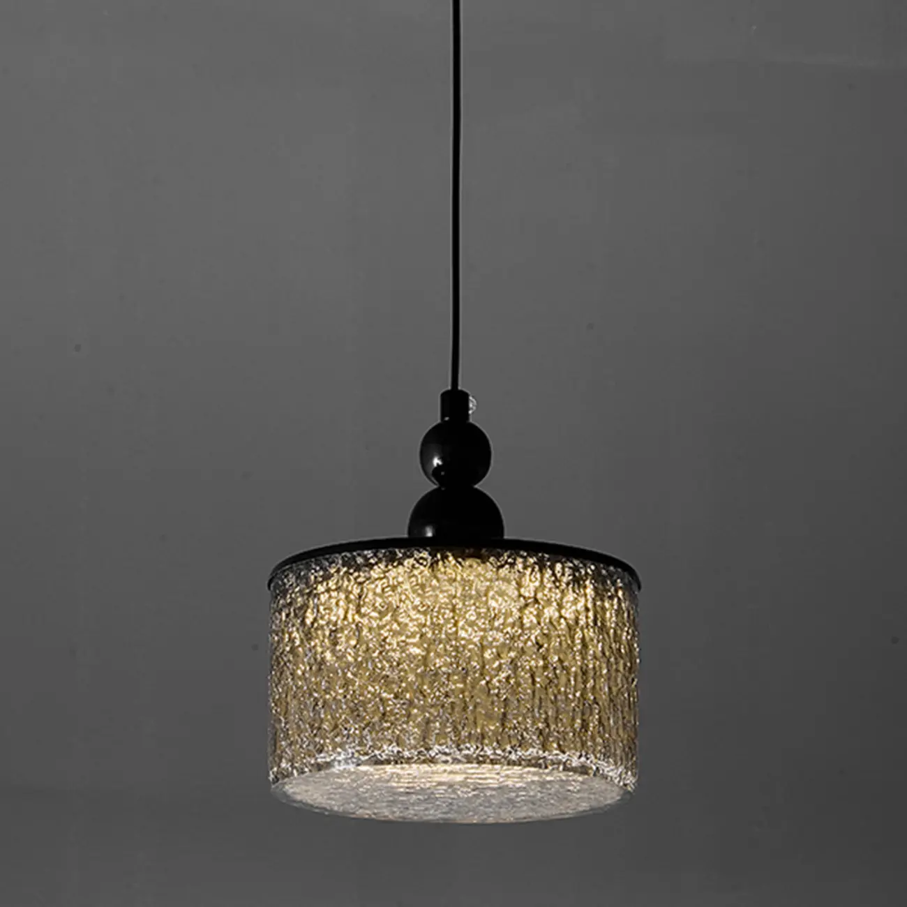 Adjustable Modern Square Resin Black LED Pendant Light  Image - 2 | homeyfad