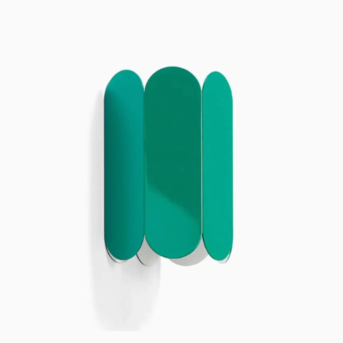 Mini Hardwired Modern Red Up & Down Wall Sconce in Geometric  Image - 2 | homeyfad