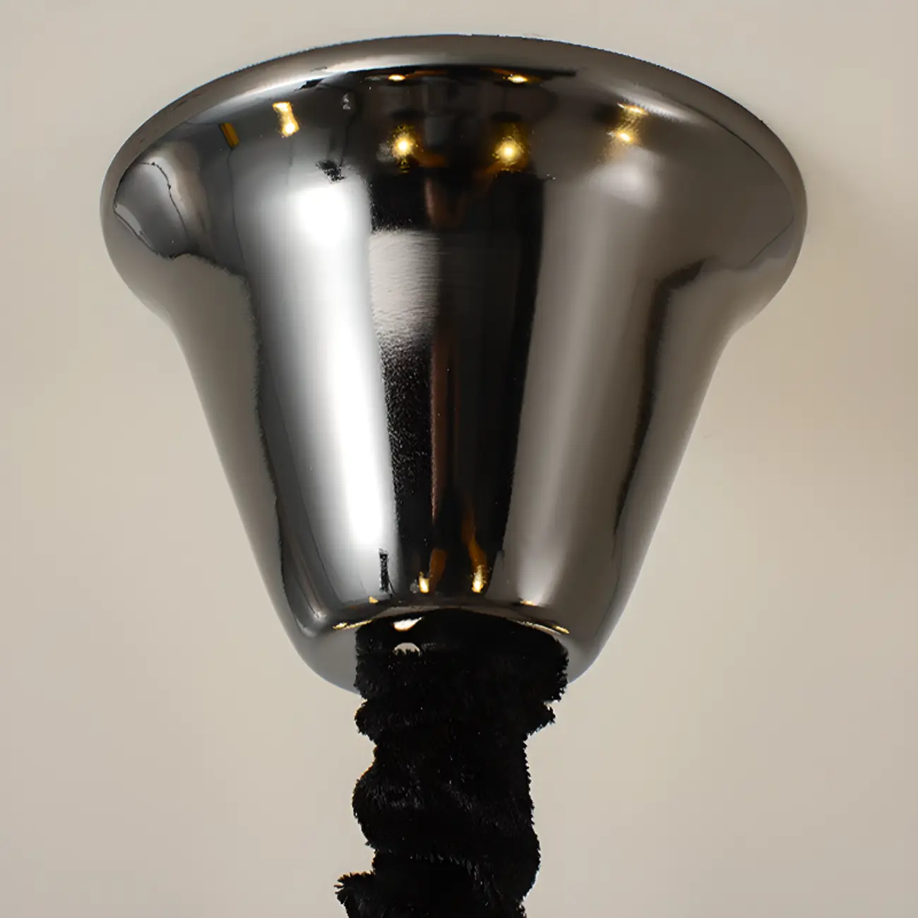 Modern Black 6/8 Light Candelabra Chandelier in Dimmable  Image - 10 | homeyfad