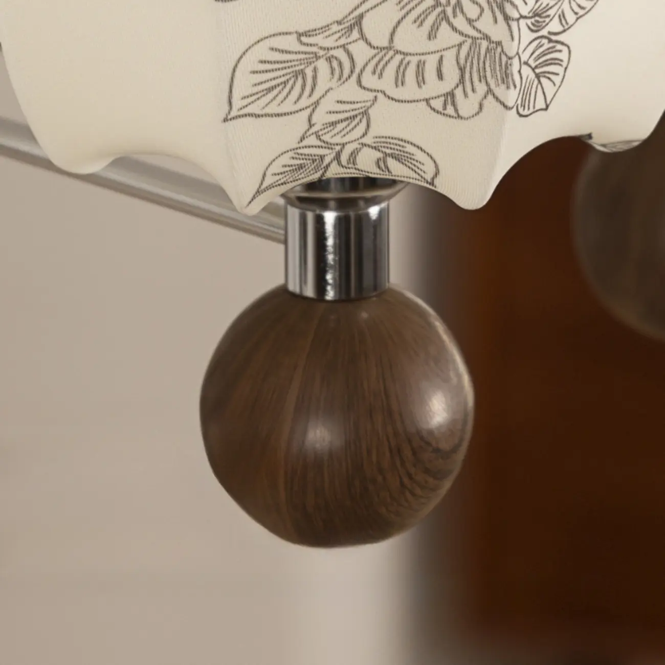 Black Floral Metal Glass Modern Linear Chandelier Image - 7 | homeyfad