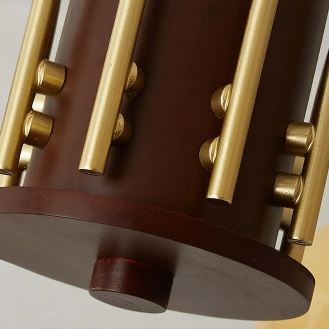 Gold Linear Glass Modern Chandelier Black Light Image - 5 | homeyfad