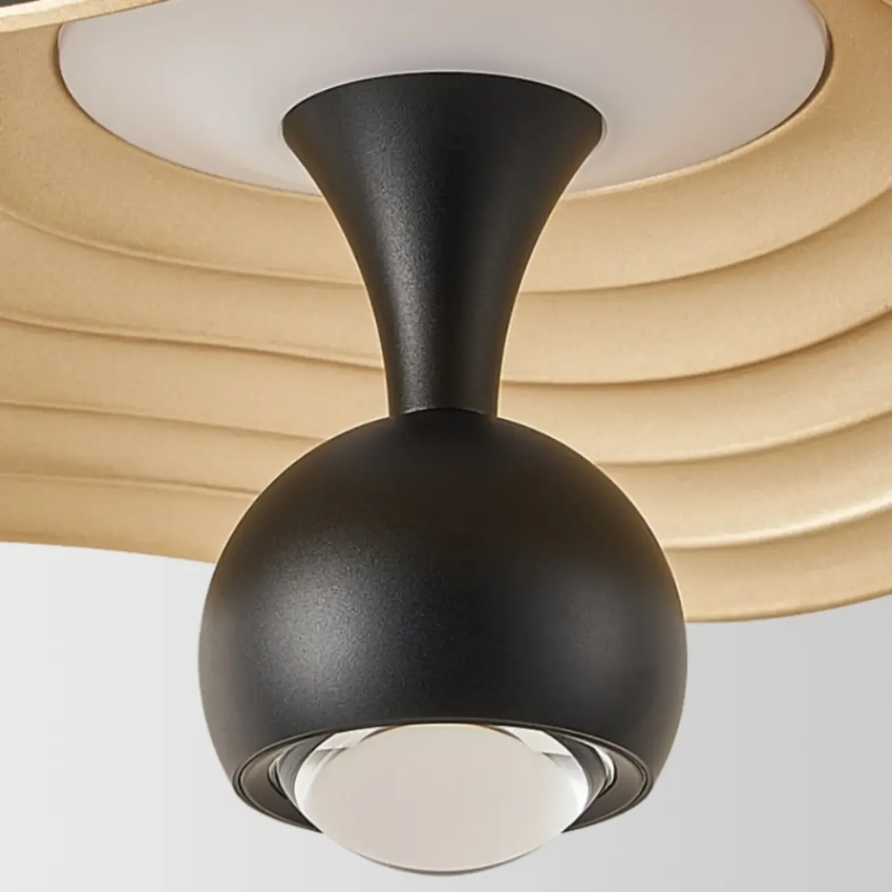 Modern Black 2-Light Pendant Light Fixture Adjustable Height Image - 7
