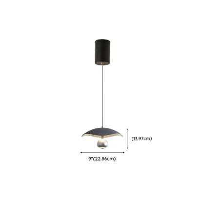 Modern Black 2-Light Pendant Light Fixture Adjustable Height Image - 10