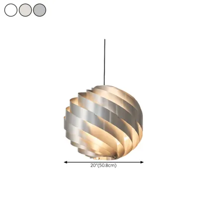 Art Aluminum Globe Pendant Light for Kitchen Island Lighting  Image - 16