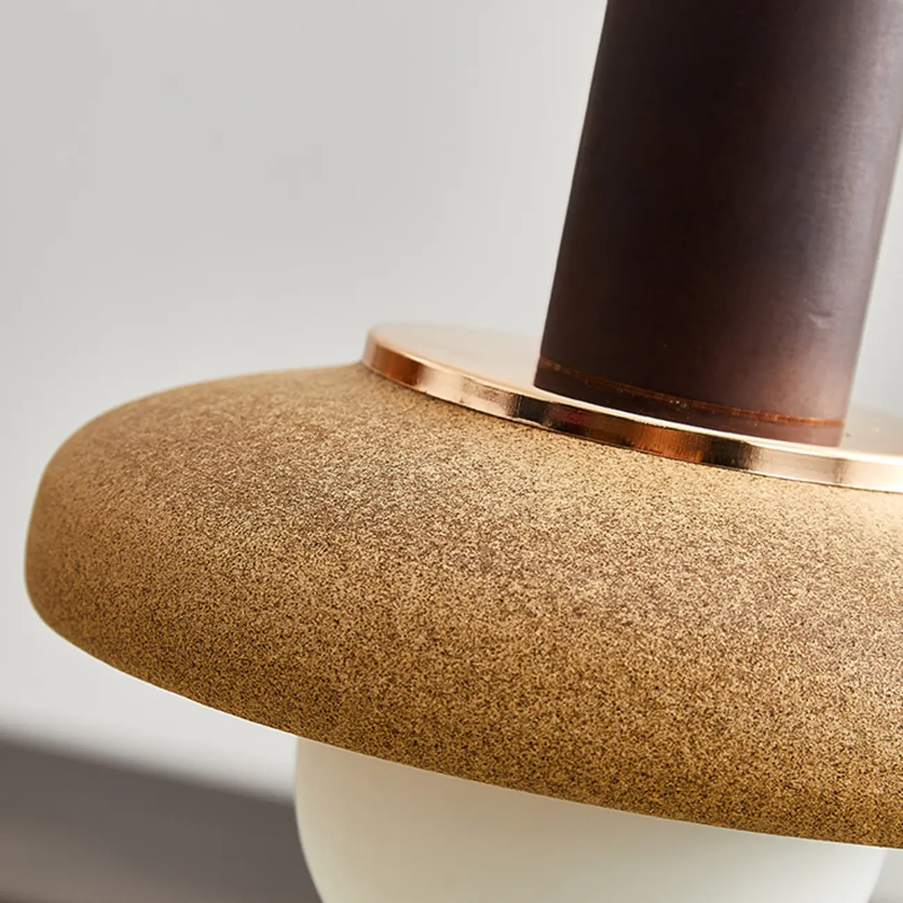 Modern Geometric	Walnut Wood Kitchen Pendant Lighting Image - 6 | homeyfad