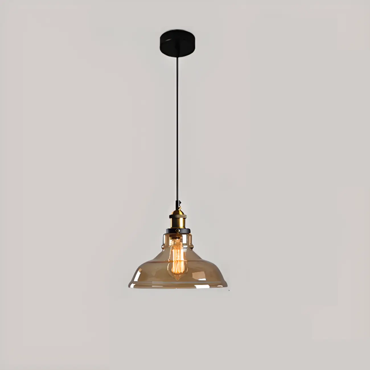 Modern Geometric Glass Gold Pendant Light Fixture for Dining Room | homeyfad