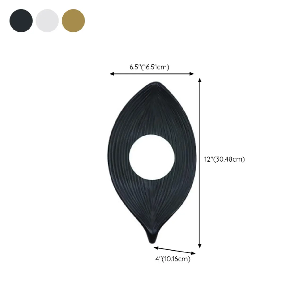 Chic Modern Mini Resin Leaf Wall Sconce for Bedroom Decor | homeyfad