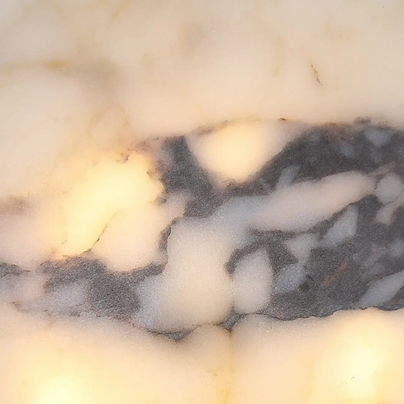 Modern White Stone Minimalist Rectangle LED Wall Light | homeyfad