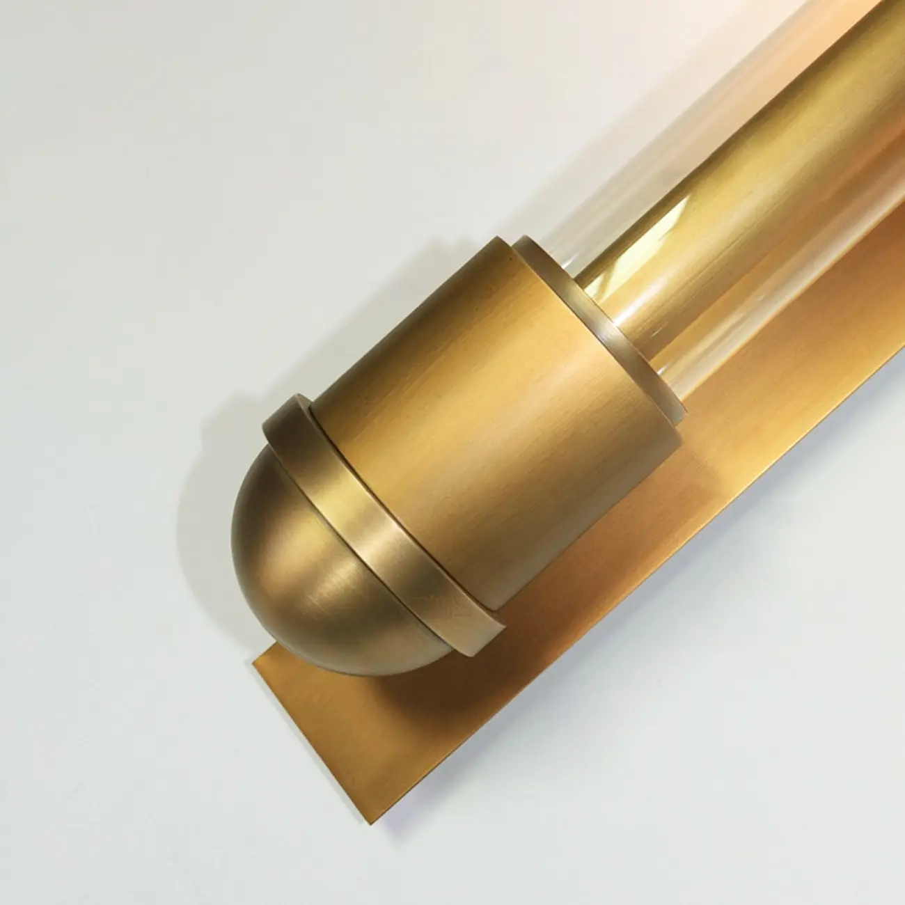Medium Cylinder Gold LED Wall Sconce for Indoor Lighting  Image - 7 | homeyfad