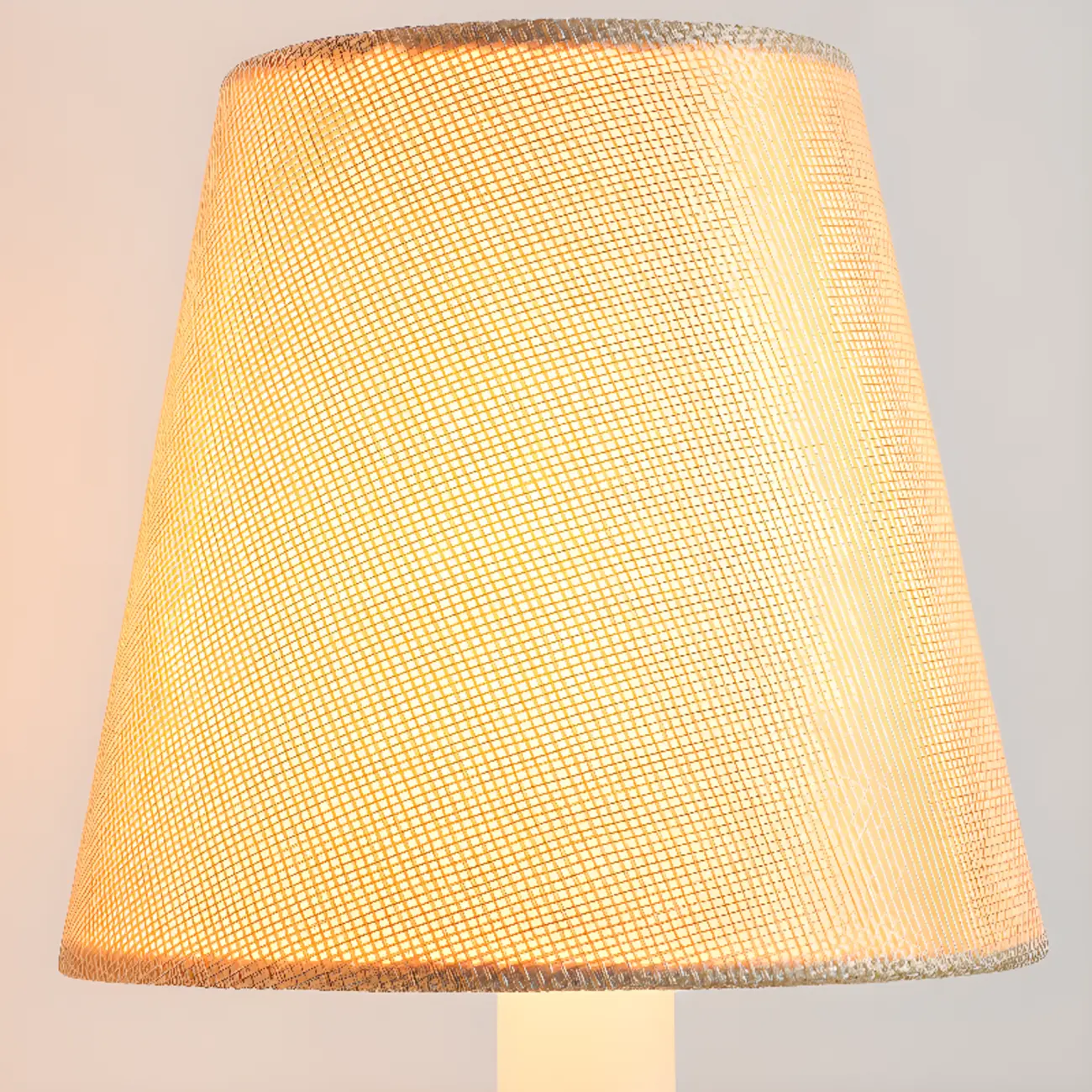 Geometric Vintage Dual Arm Brass Fabric Wall Sconce for Indoor   Image - 7 | homeyfad