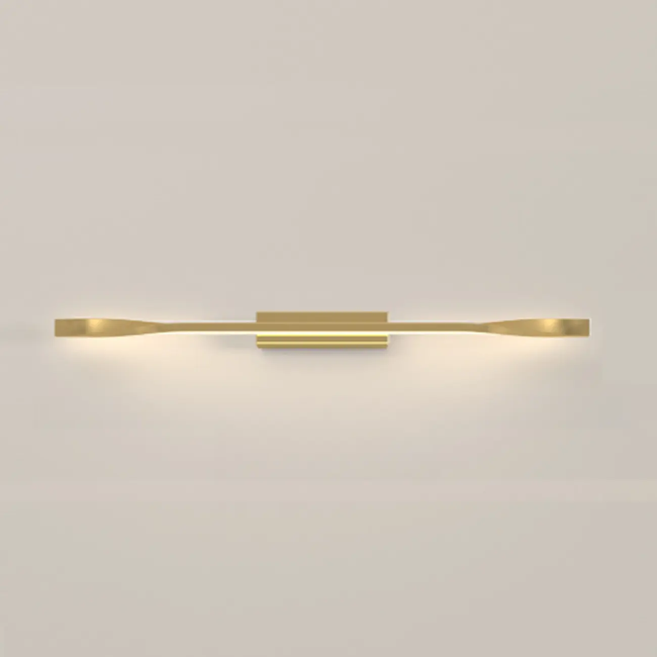 Modern Linear Wall Sconce with Silica Gel Shade Image - 2 | homeyfad