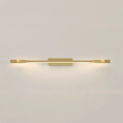 Modern Linear Wall Sconce with Silica Gel Shade Image - 2
