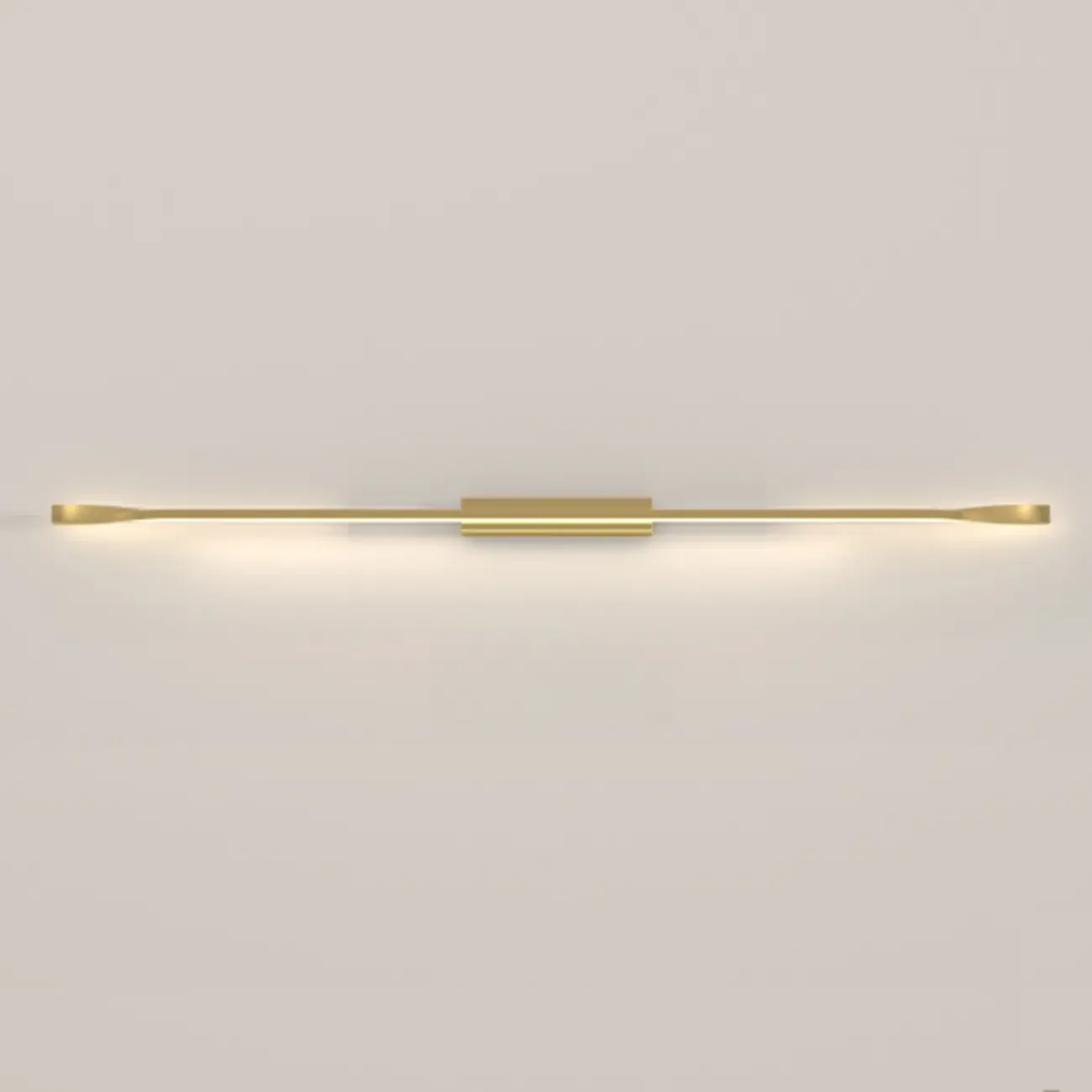 Modern Linear Wall Sconce with Silica Gel Shade Image - 3