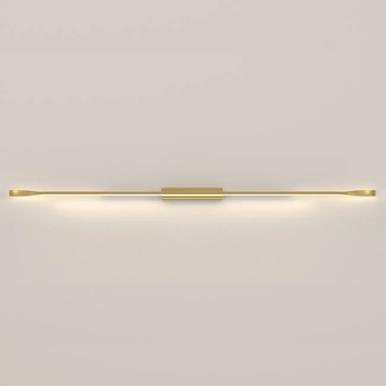 Modern Linear Wall Sconce with Silica Gel Shade Image - 5
