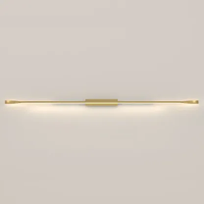 Modern Linear Wall Sconce with Silica Gel Shade Image - 5
