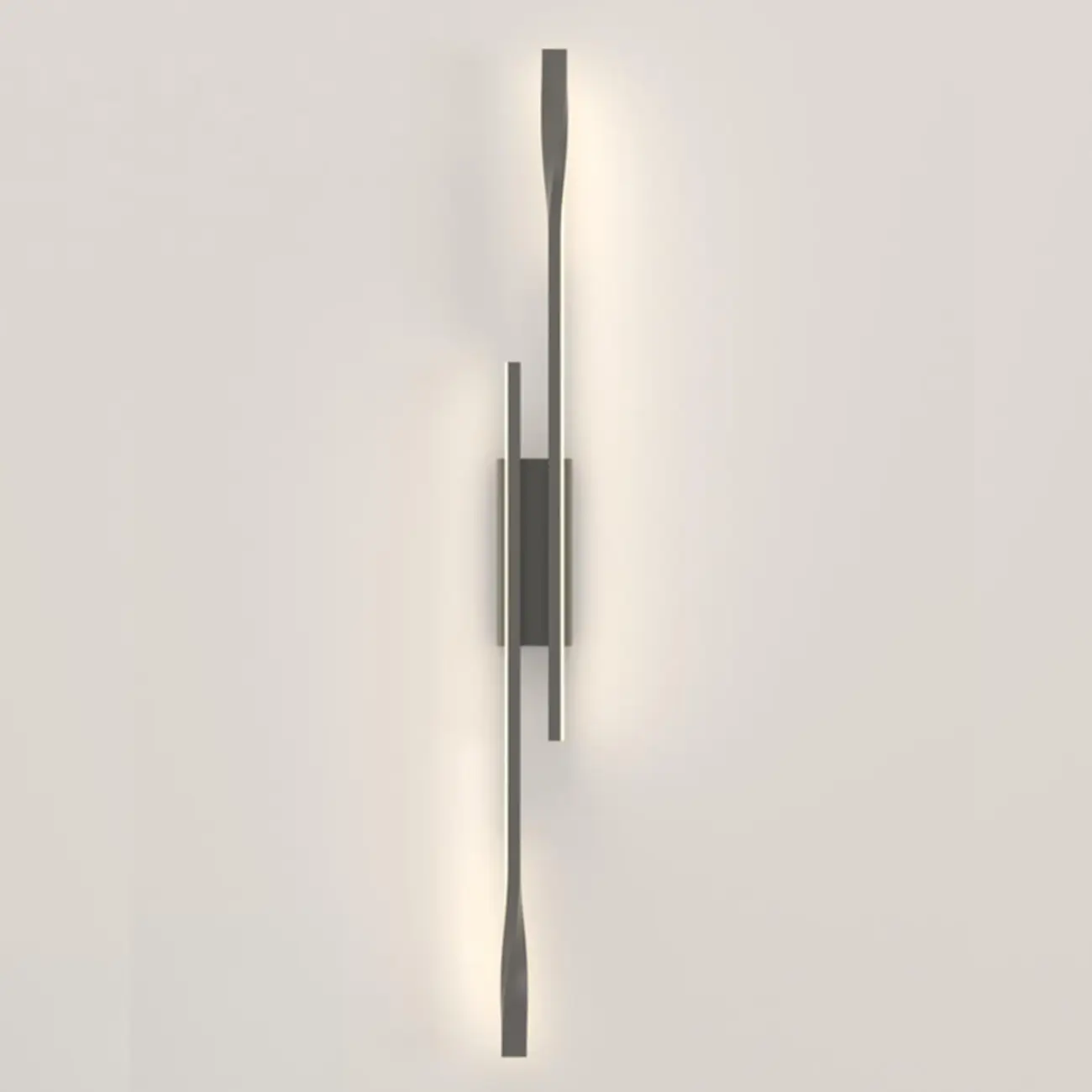 Modern Linear Wall Sconce with Silica Gel Shade Image - 8 | homeyfad