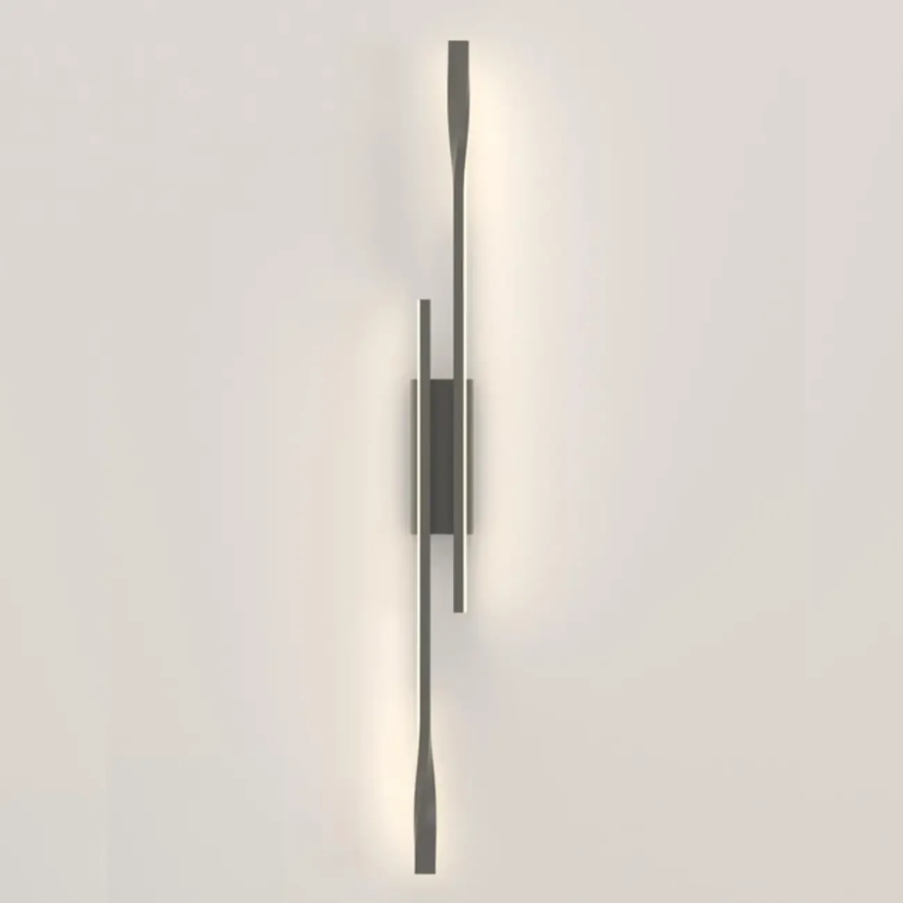 Modern Linear Wall Sconce with Silica Gel Shade Image - 8