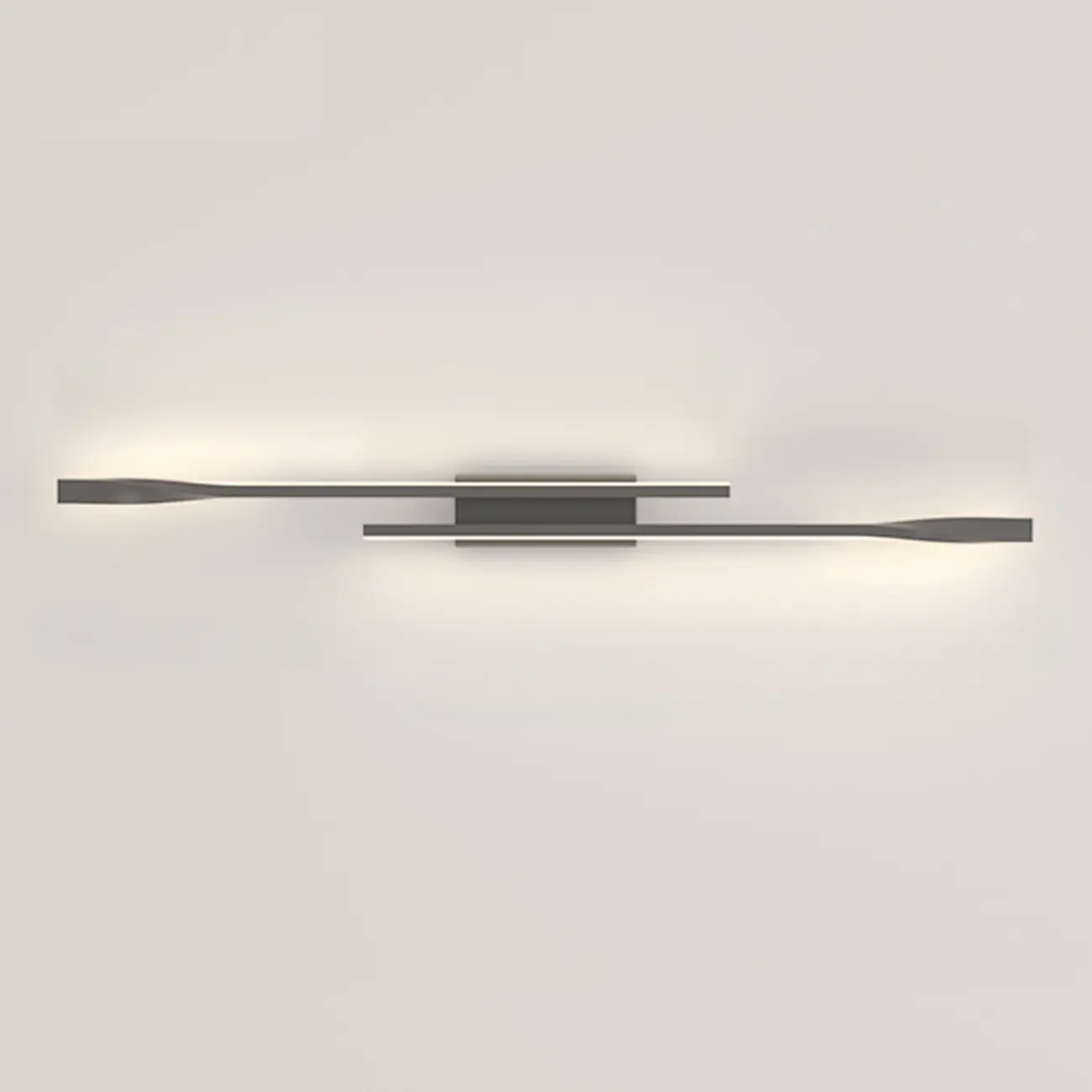 Modern Linear Wall Sconce with Silica Gel Shade Image - 9 | homeyfad