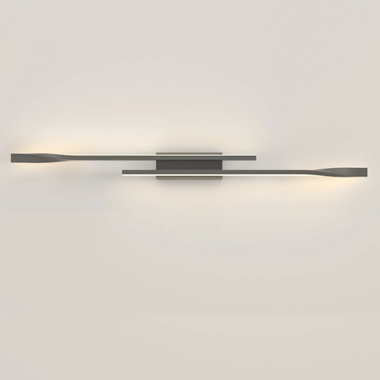 Modern Linear Wall Sconce with Silica Gel Shade Image - 11 | homeyfad