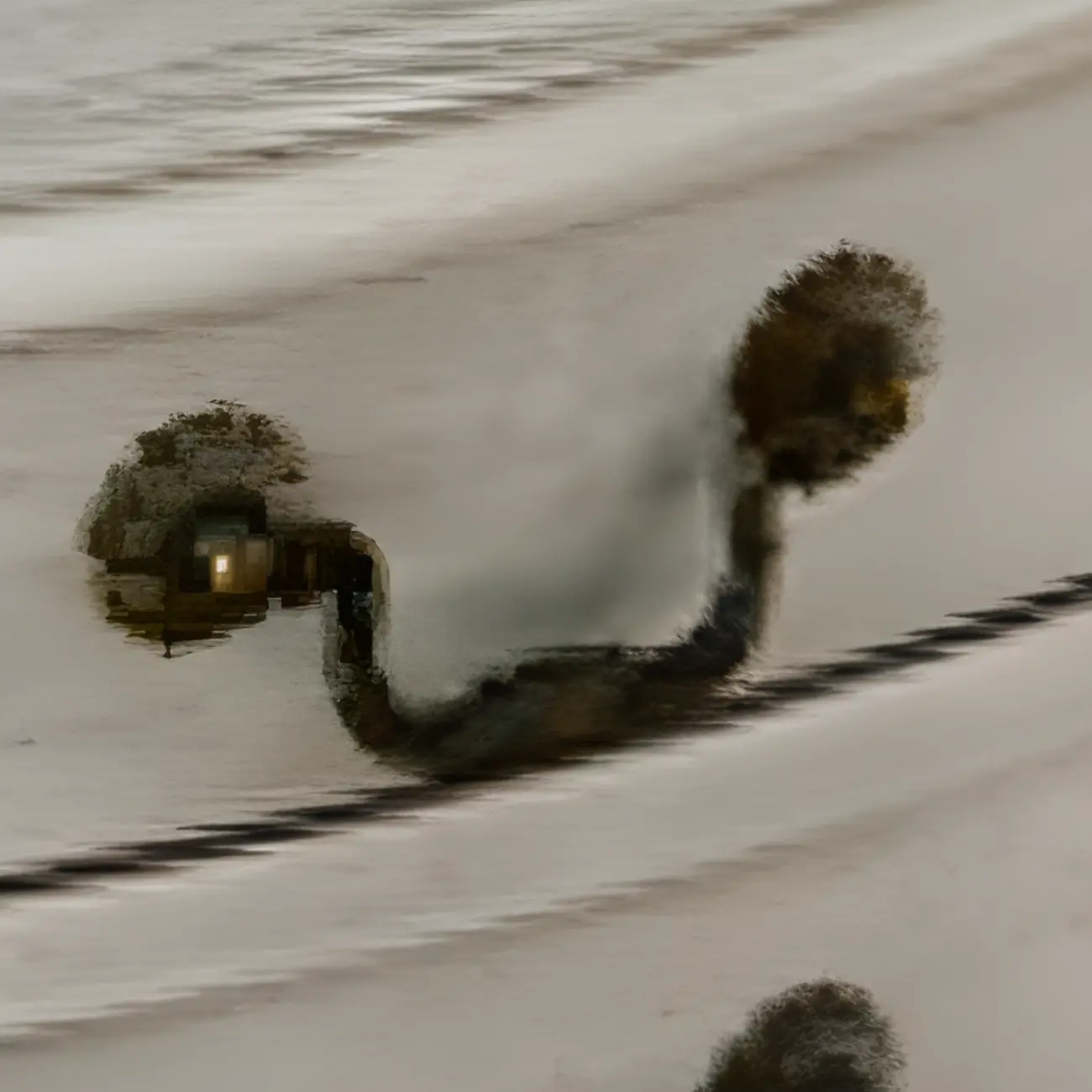Elegant Brown Half Round Wood Console Table with Drawers Image - 7 | homeyfad