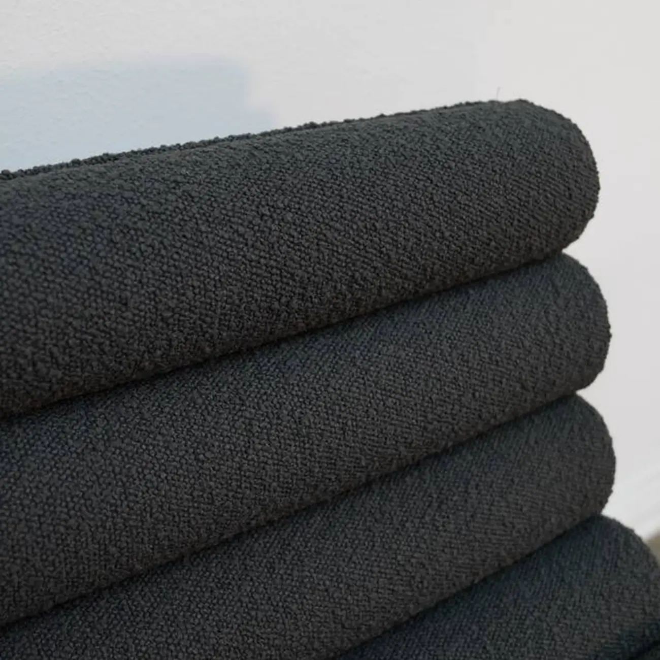 Modern Upholstered Counter Stool with Metal Frame Image - 5 | homeyfad