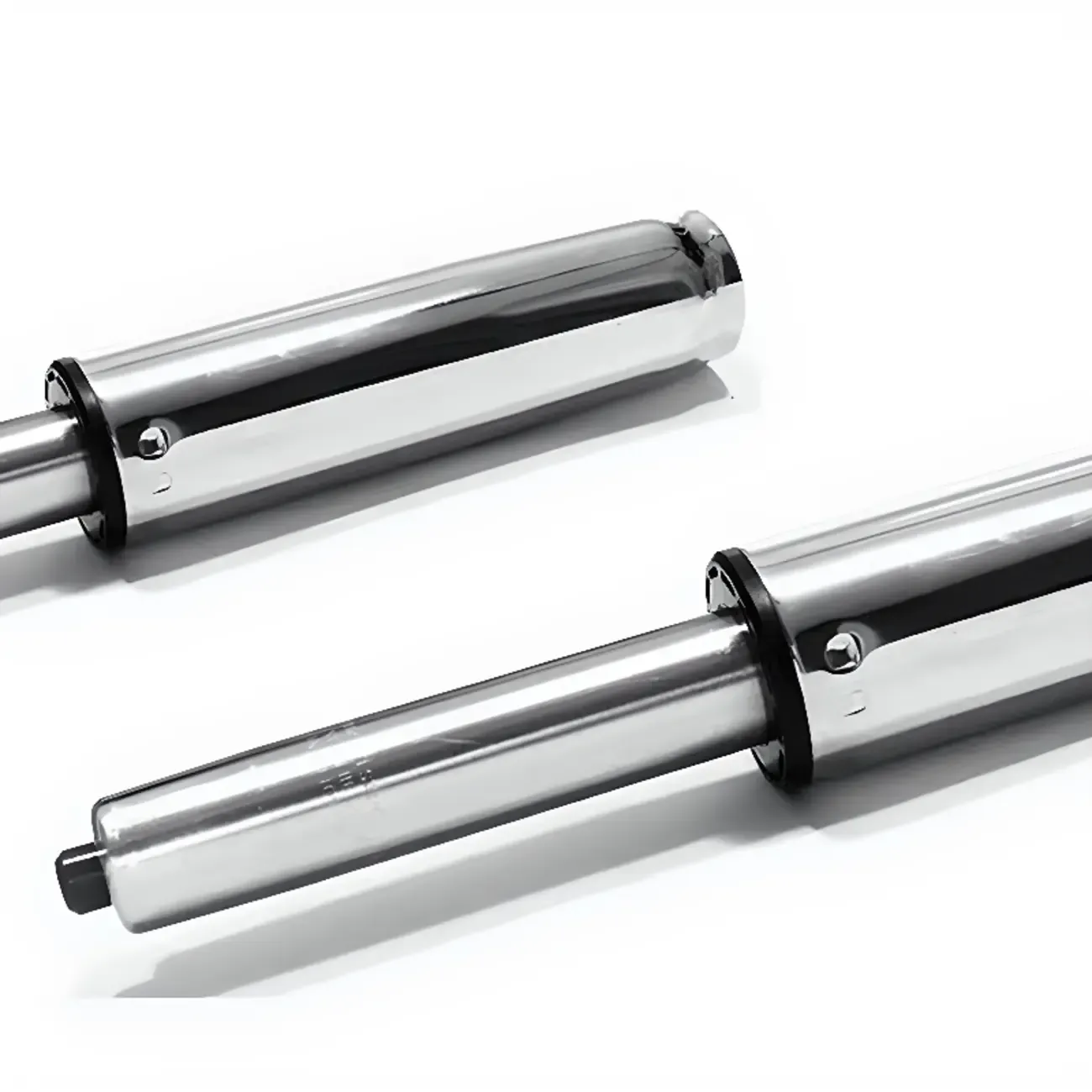 Modern Stainless Steel Swivel Bar Stool Adjustable Height Image - 6