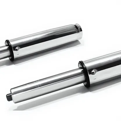 Modern Stainless Steel Swivel Bar Stool Adjustable Height Image - 6