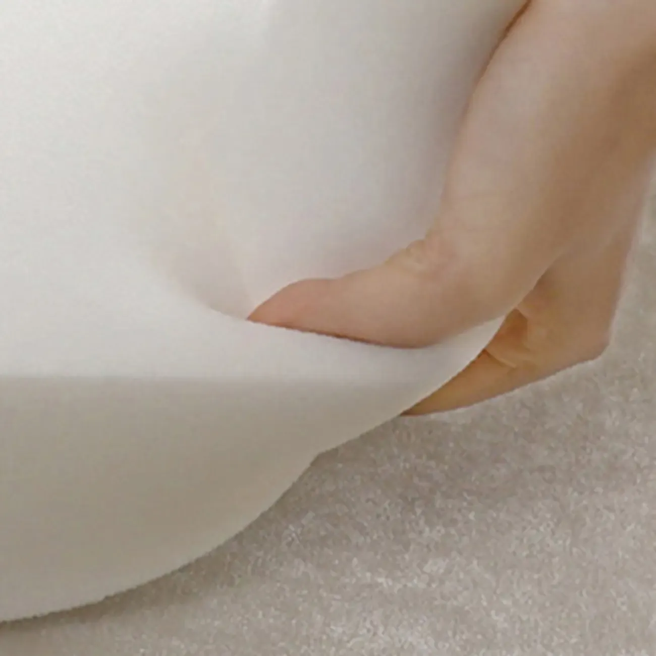 Scandinavian Faux Leather Low Back Dining Chair Image - 16