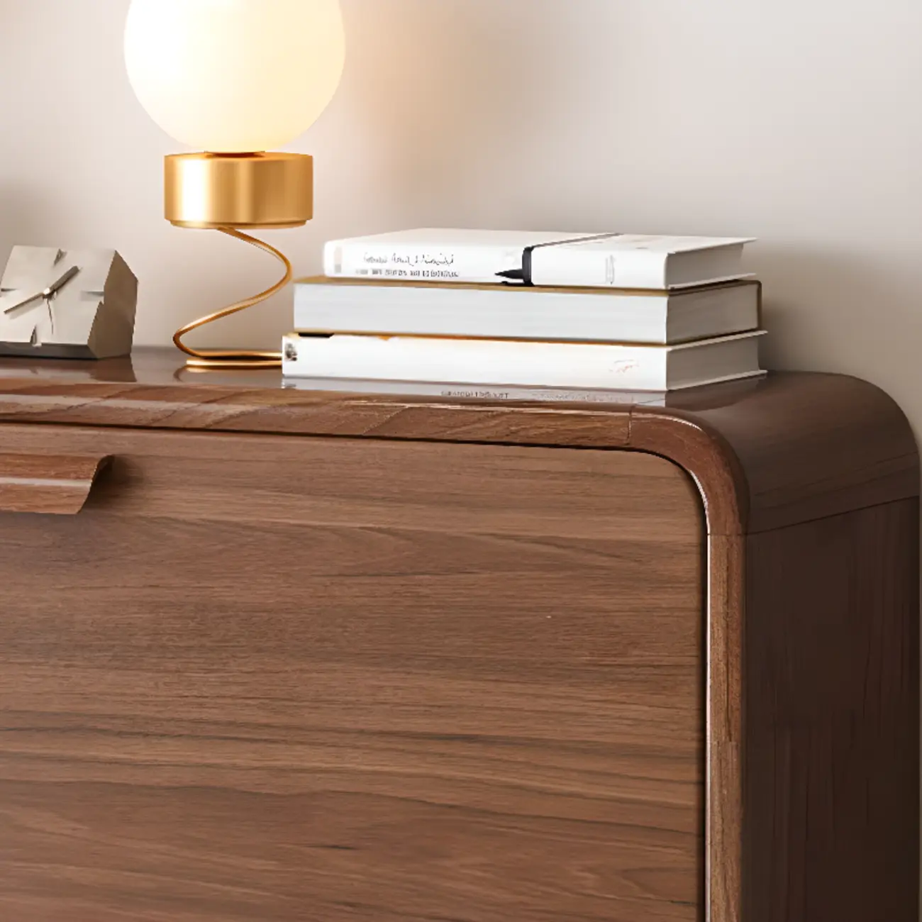 Traditional Hidden Adjustable 3 Tiers Solid Wood Shoe Cabinet Image - 6 | homeyfad