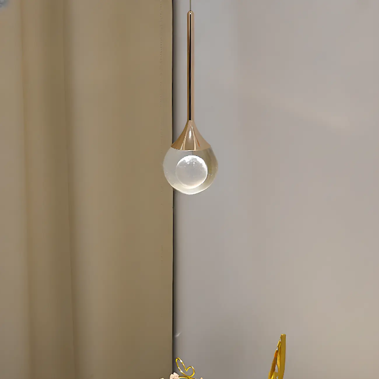 Modern Globe Crystal Pendant Light Dimmable & Adjustable  Image - 10 | homeyfad