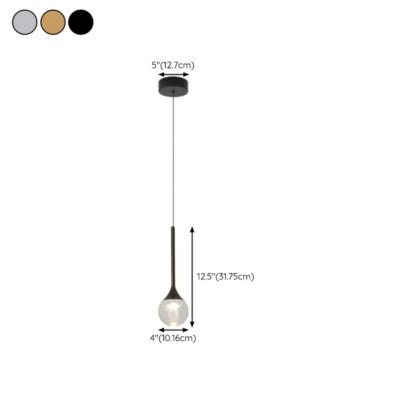 Modern Globe Crystal Pendant Light Dimmable & Adjustable  Image - 22