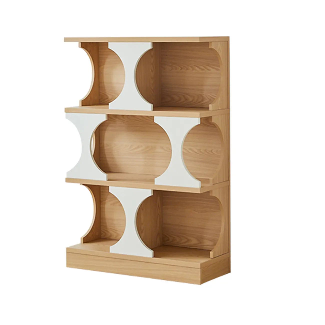 Wooden Cubitac Modern Display Cabinet with Shelves Image - 7 | homeyfad