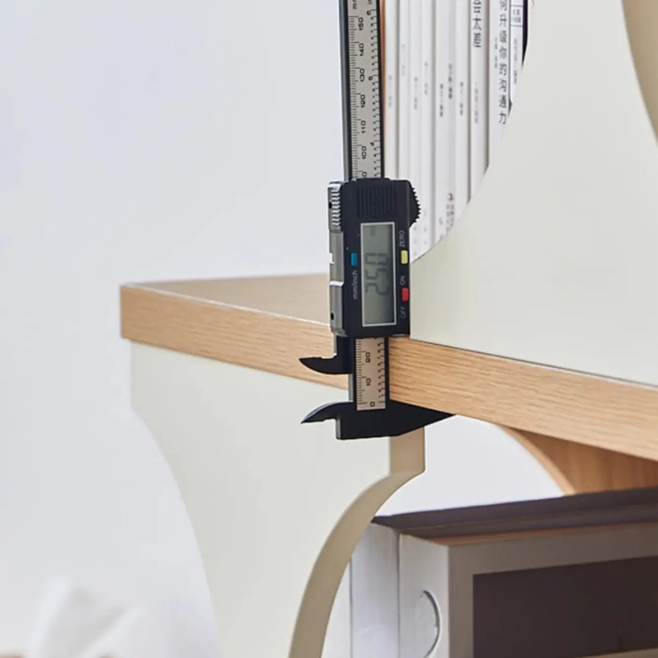 Wooden Cubitac Modern Display Cabinet with Shelves Image - 11 | homeyfad