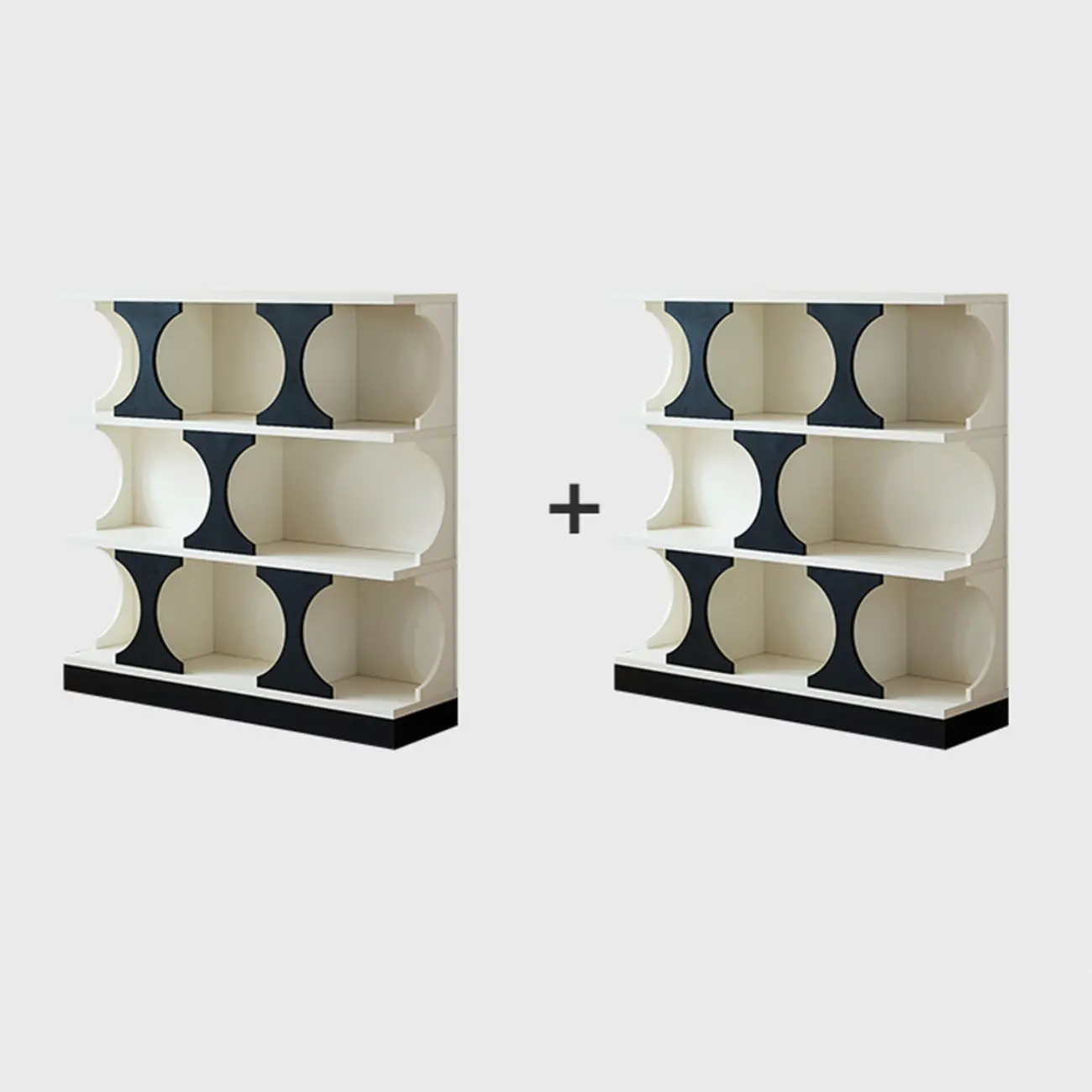 Wooden Cubitac Modern Display Cabinet with Shelves Image - 16 | homeyfad