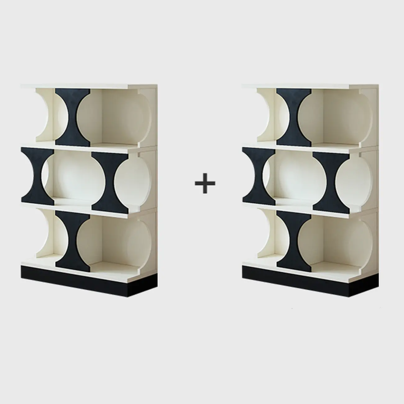 Wooden Cubitac Modern Display Cabinet with Shelves Image - 17 | homeyfad