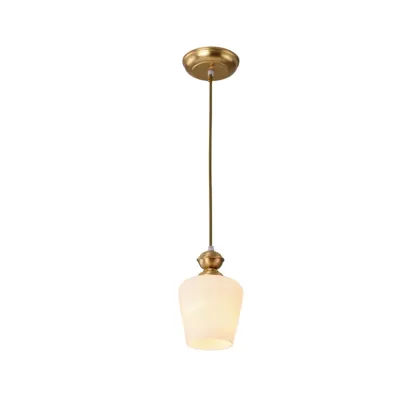 Indoor Clear Glass Pendant Lights Fixture with Adjustable Height Image - 11