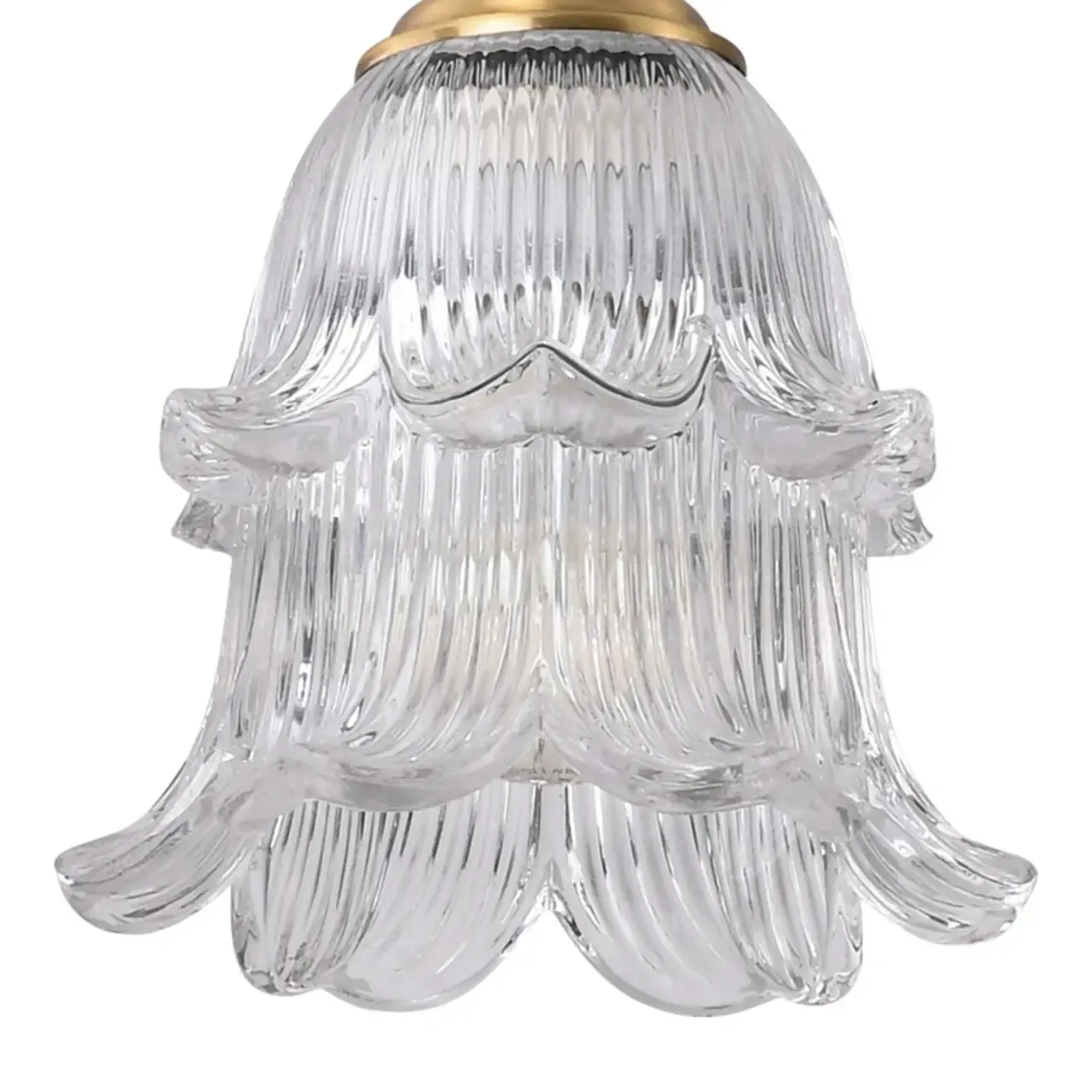 Indoor Clear Glass Pendant Lights Fixture with Adjustable Height Image - 17