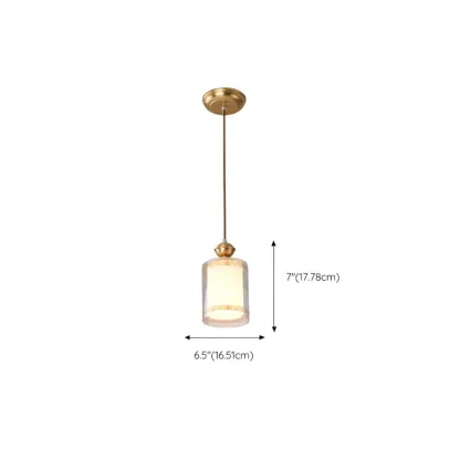 Indoor Clear Glass Pendant Lights Fixture with Adjustable Height Image - 23