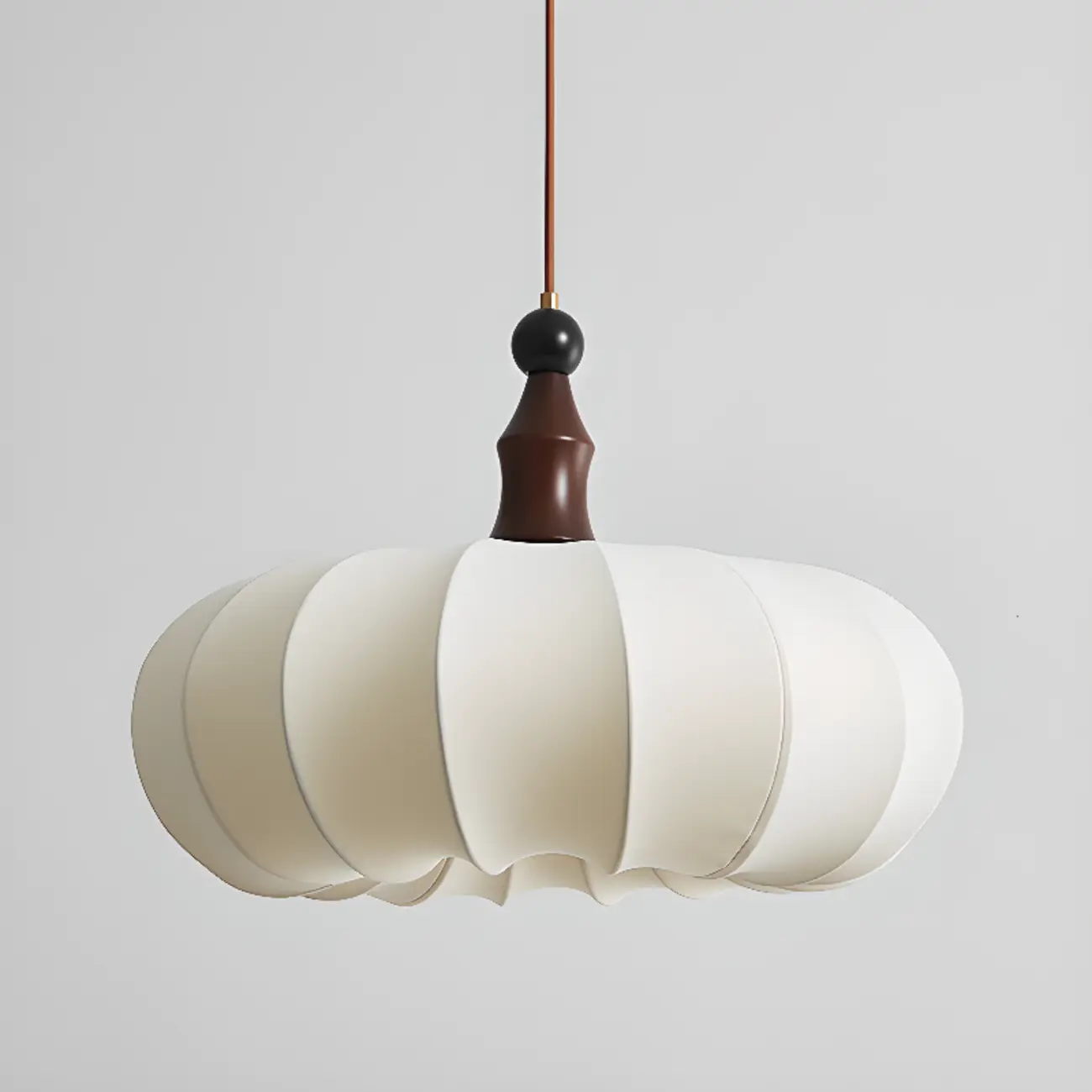 Modern Geometric Fabric Pendant Light with AdjustIve Height Image - 5 | homeyfad