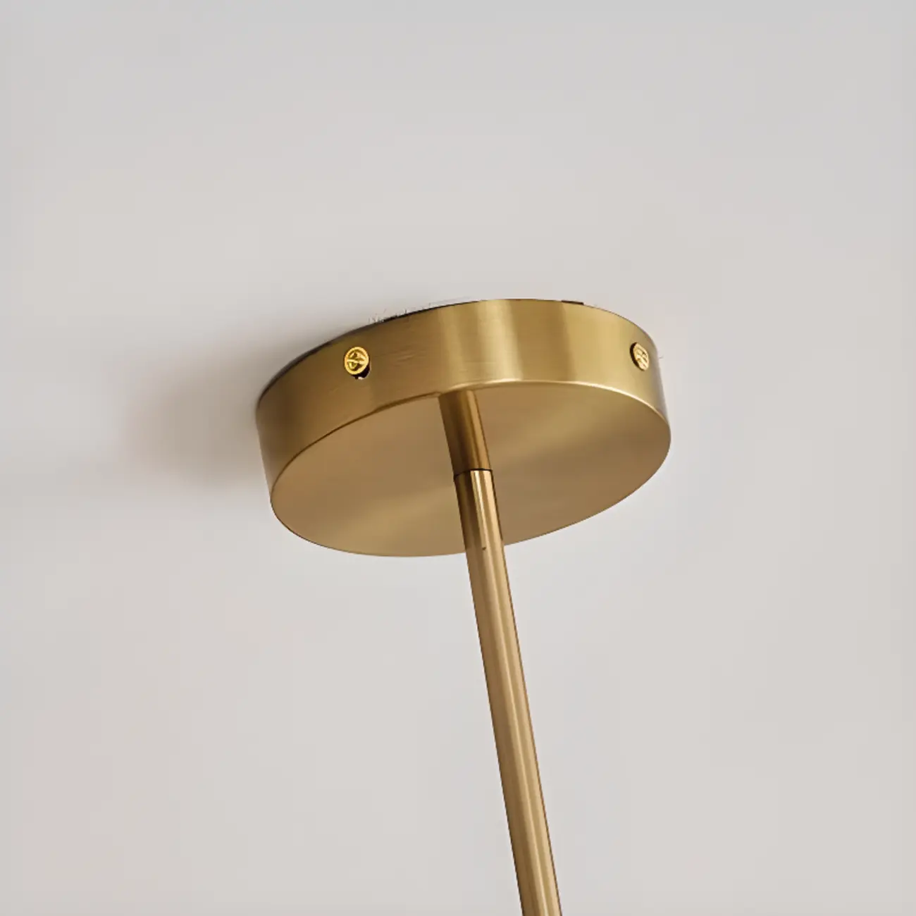 Gold Geometric Modern 6-Light Chandelier for Indoor Decor  Image - 12 | homeyfad