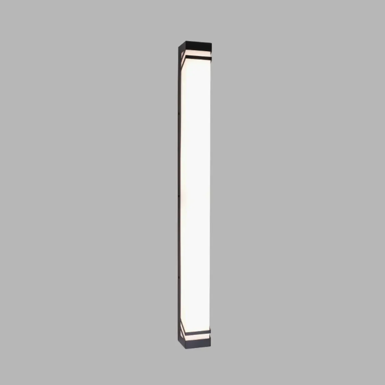 Modern Square 2-Light Remote Outdoor Wall Sconce Dimmable Image - 5