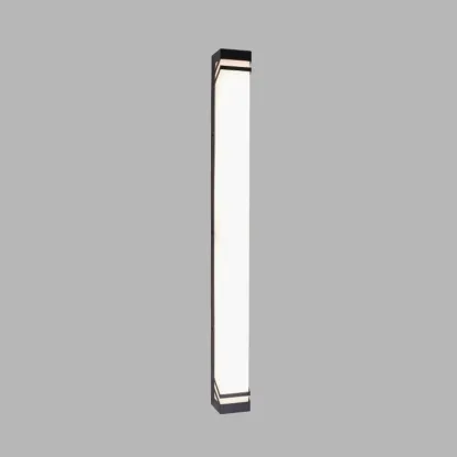 Modern Square 2-Light Remote Outdoor Wall Sconce Dimmable Image - 5