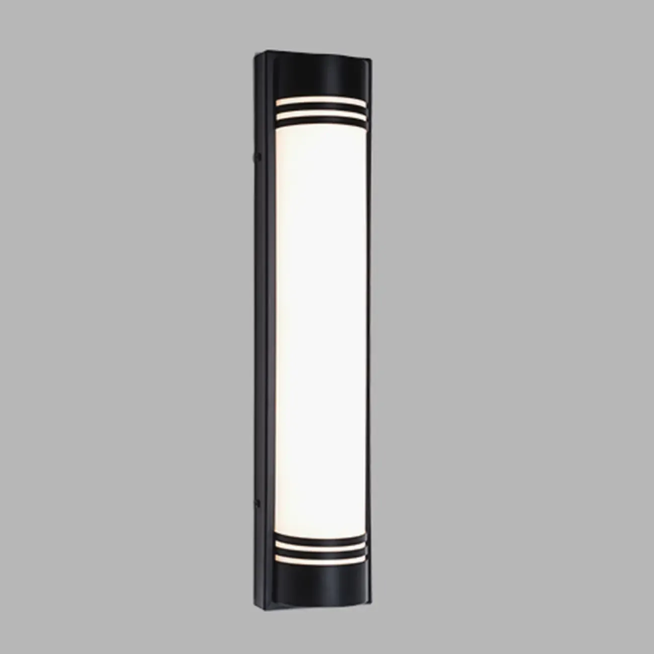 Modern Square 2-Light Remote Outdoor Wall Sconce Dimmable Image - 7